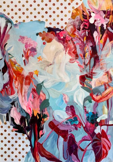 Gift From Mother Nature Painting titled "Gift From Mother Na…" by Julia Hacker, Original Art, Acrylic