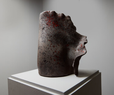 Volcano Sculpture titled "Volcano" by Julia Klyueva, Original Art, Ceramics