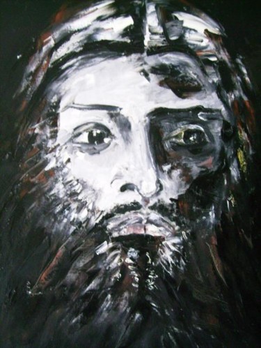 Peinture intitulée "CHRISTO" par Julian, Œuvre d'art originale, Autre