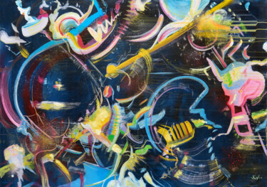 Peinture intitulée "A Kind of Magic" par Julian Garcia-Viso, Œuvre d'art originale, Huile