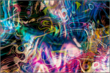 Цифровое искусство под названием "Ghost Song" - Julian Garcia-Viso, Подлинное произведение искусства, Цифровая живопись