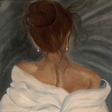 Картина под названием "Follow the light" - Juliana Sol, Подлинное произведение искусства, Масло Установлен на Деревянная рам…