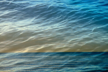 Fotografía titulada "Sea and Sky #1" por Juliana Vasquez, Obra de arte original, Fotografía manipulada