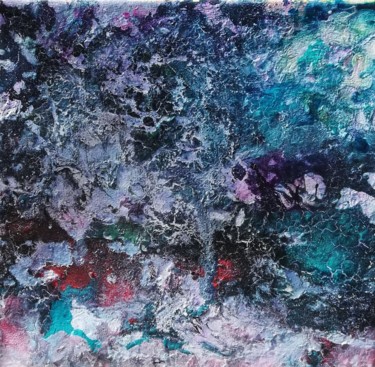 Peinture abstraite Painting titled "Peinture abstraite" by Juliane Delaunay, Original Art, Acrylic