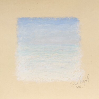 Desenho intitulada "Milk in the sky" por Julia Suptel, Obras de arte originais, Pastel