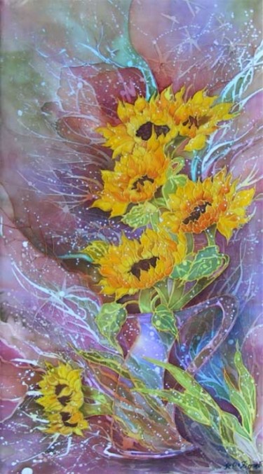 Artcraft titled "Sunflowers" by Julia Zisman, Original Artwork