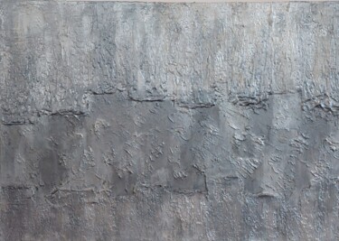 Картина под названием "Ravine" - Julie Bevan, Подлинное произведение искусства, Акрил Установлен на Деревянная рама для носи…