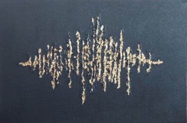 Malerei mit dem Titel "In a Heartbeat" von Julie Bevan, Original-Kunstwerk, Acryl Auf Keilrahmen aus Holz montiert