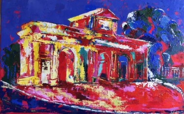 "Puerta de Alcalá" başlıklı Tablo Julie D'Aragon tarafından, Orijinal sanat, Petrol