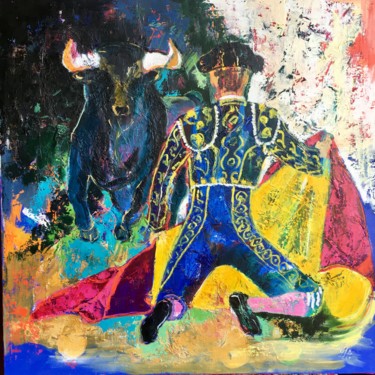 A puerta Gayola Peinture intitulée "A puerta Gayola" par Julie D'Aragon, Œuvre d'art originale, Huile