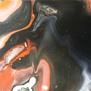 Pintura titulada "Lava" por Julie Max, Obra de arte original, Acrílico
