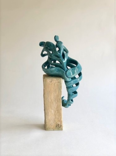 Sculpture intitulée "Dualité" par Julie Espiau, Œuvre d'art originale, Céramique