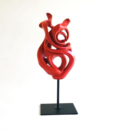 Sculpture intitulée "Ardente" par Julie Espiau, Œuvre d'art originale, Céramique