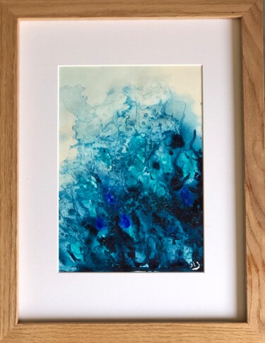 Peinture intitulée "Tumulte" par Julie Espiau, Œuvre d'art originale, Aquarelle
