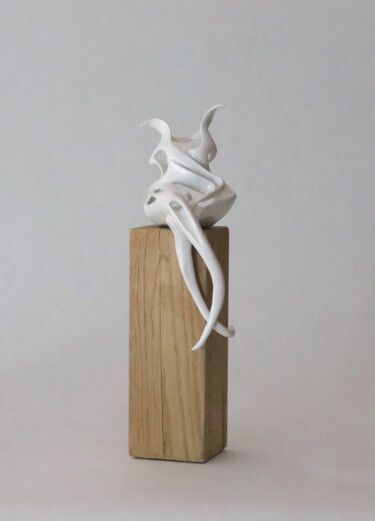 Sculpture intitulée "Instinctive" par Julie Espiau, Œuvre d'art originale, Céramique