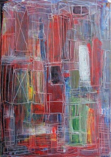 Painting titled "Caro" by Julie Harnois, Original Artwork