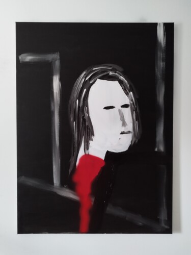 Peinture intitulée "L'amour à mort" par Julien.B, Œuvre d'art originale, Acrylique