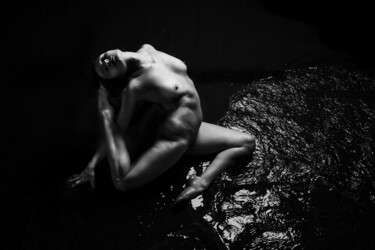 Fotografia zatytułowany „Midnight Swim” autorstwa Julien Claude (Juli1Clau2), Oryginalna praca, Fotografia cyfrowa