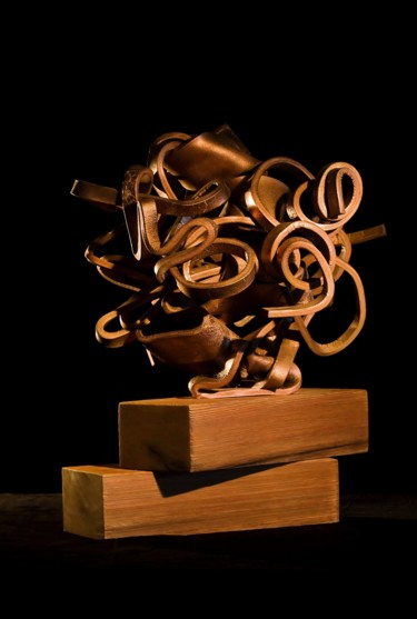 Sculpture intitulée "poutre" par Julien Iglesias, Œuvre d'art originale