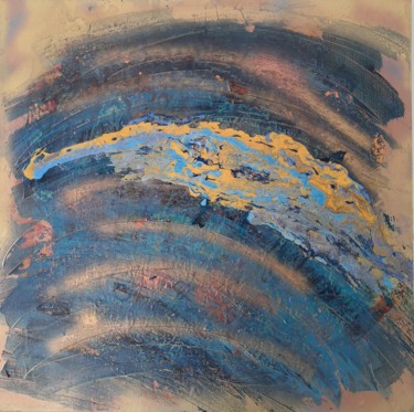 Картина под названием "Sandwaves" - Julien Kreiss, Подлинное произведение искусства, Акрил