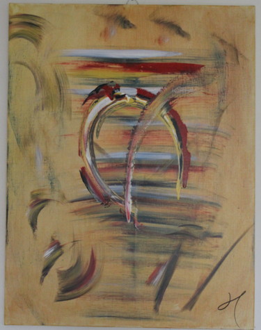 Peinture intitulée "Portail" par Julien Paterne, Œuvre d'art originale, Acrylique