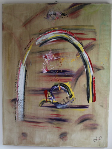 Peinture intitulée "Passage" par Julien Paterne, Œuvre d'art originale, Acrylique