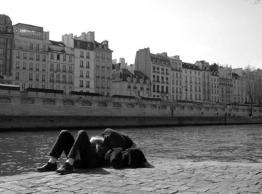 Photographie intitulée "Couple des bords de…" par Jusama, Œuvre d'art originale