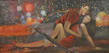 Pintura titulada "Fascination.jpg" por Julieta Arano, Obra de arte original, Oleo