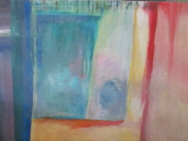 Painting titled "sans titre" by Juliette Wegrzyk, Original Artwork, Oil