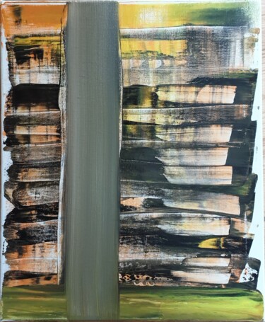 Peinture intitulée "Persiennes" par Julie Verhague, Œuvre d'art originale, Acrylique Monté sur Châssis en bois