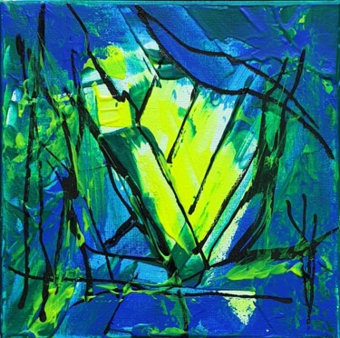 Peinture intitulée "Victoire des felures" par Julie Verhague, Œuvre d'art originale, Acrylique