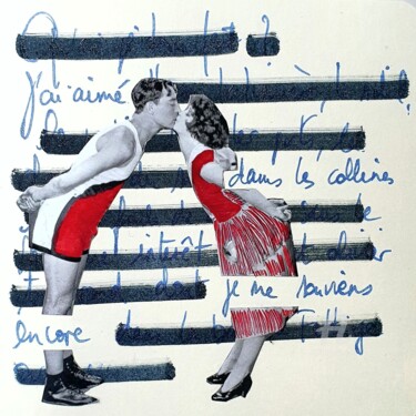 Коллажи под названием "J'ai aimé..." - Julie Verhague, Подлинное произведение искусства, Коллажи