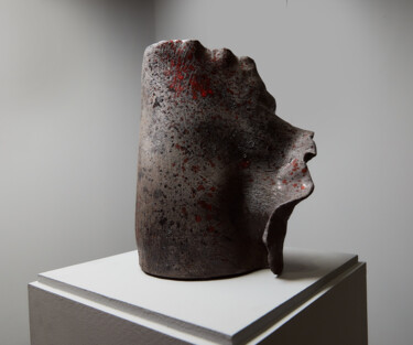 Escultura titulada "Volcano" por Julia Klyueva, Obra de arte original, Cerámica