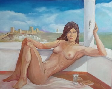 Malerei mit dem Titel "Sin título" von Julio Cesar Garcia Garnateo, Original-Kunstwerk, Öl