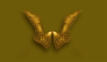 Картина под названием "крылья" - Юлиус Подлас, Подлинное произведение искусства