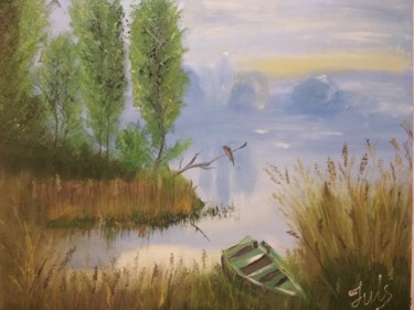 Картина под названием "Летние мотивы" - Юлия Маюрова, Подлинное произведение искусства, Масло