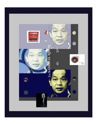 Arts numériques intitulée "DT Portrait" par Jun-Jun Sta. Ana, Œuvre d'art originale