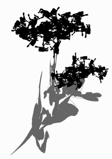 Digital Arts titled "Botanical 3: Hydran…" by Jun-Jun Sta. Ana, Original Artwork