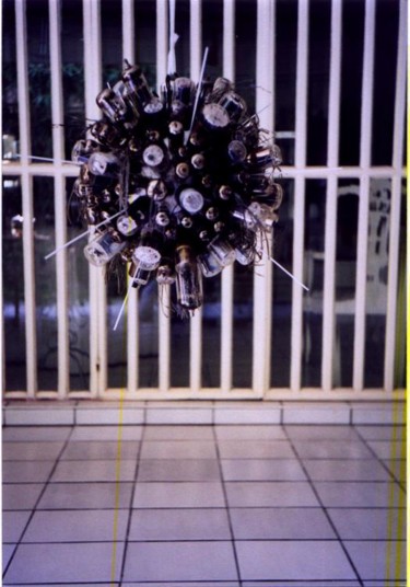 Digital Arts titled "Vacuum Tube Sphere" by Jun-Jun Sta. Ana, Original Artwork