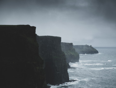 Fotografia intitolato "Irish cliffs" da Jure Kralj, Opera d'arte originale, Fotografia digitale