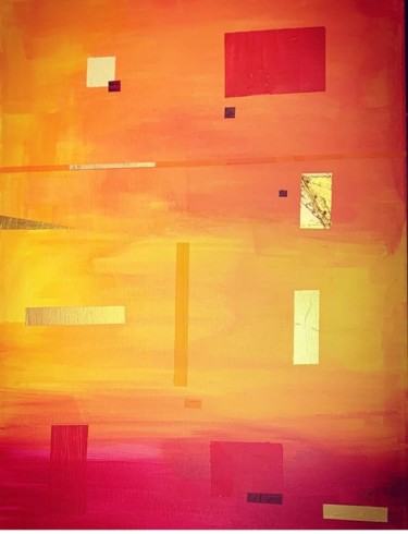 Peinture intitulée "Solar particularly" par Jurgen Jabouille, Œuvre d'art originale, Acrylique