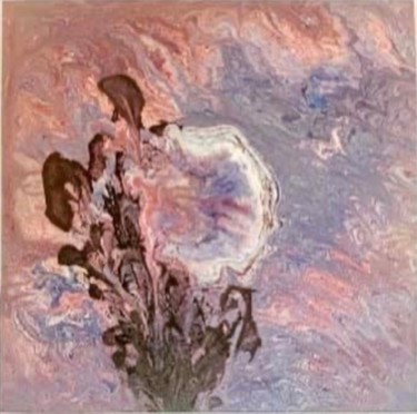 Pittura intitolato "Perle de nacre" da Jurgen Jabouille, Opera d'arte originale, Acrilico
