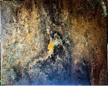 Картина под названием "Sky flow" - Jurgen Jabouille, Подлинное произведение искусства, Акрил