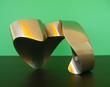 Sculpture intitulée "i-yingyang S" par Jurgen Liedel, Œuvre d'art originale, Techniques mixtes
