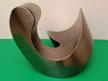 Sculptuur getiteld "i-yingyang L flashc…" door Jurgen Liedel, Origineel Kunstwerk, Mixed Media