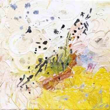 Peinture intitulée "Chaleur sèche" par Ju Bohe, Œuvre d'art originale, Acrylique