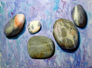 Картина под названием ""Сад камней V"" - Юлия Кокуева, Подлинное произведение искусства