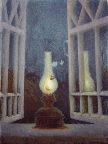 Картина под названием ""Тишина"" - Юлия Кокуева, Подлинное произведение искусства