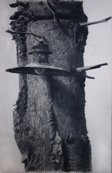Картина под названием ""Фонарь"" - Юлия Кокуева, Подлинное произведение искусства, Масло