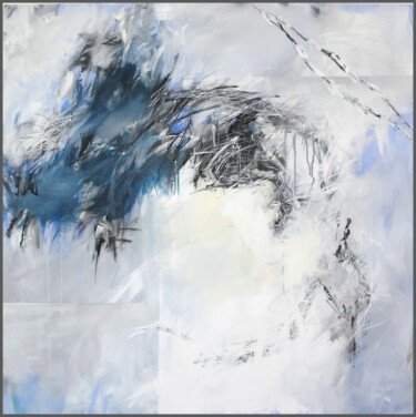 Peinture intitulée "Skyfall" par Jutta Rika Bressem, Œuvre d'art originale, Acrylique Monté sur Châssis en bois